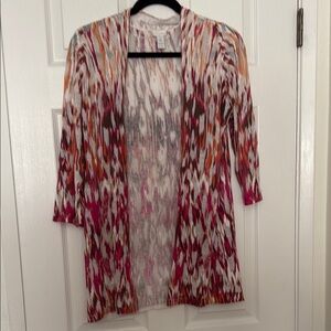 Chico's open front Duster Cardigan